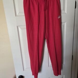 Nike Woman Red Sweatpants
